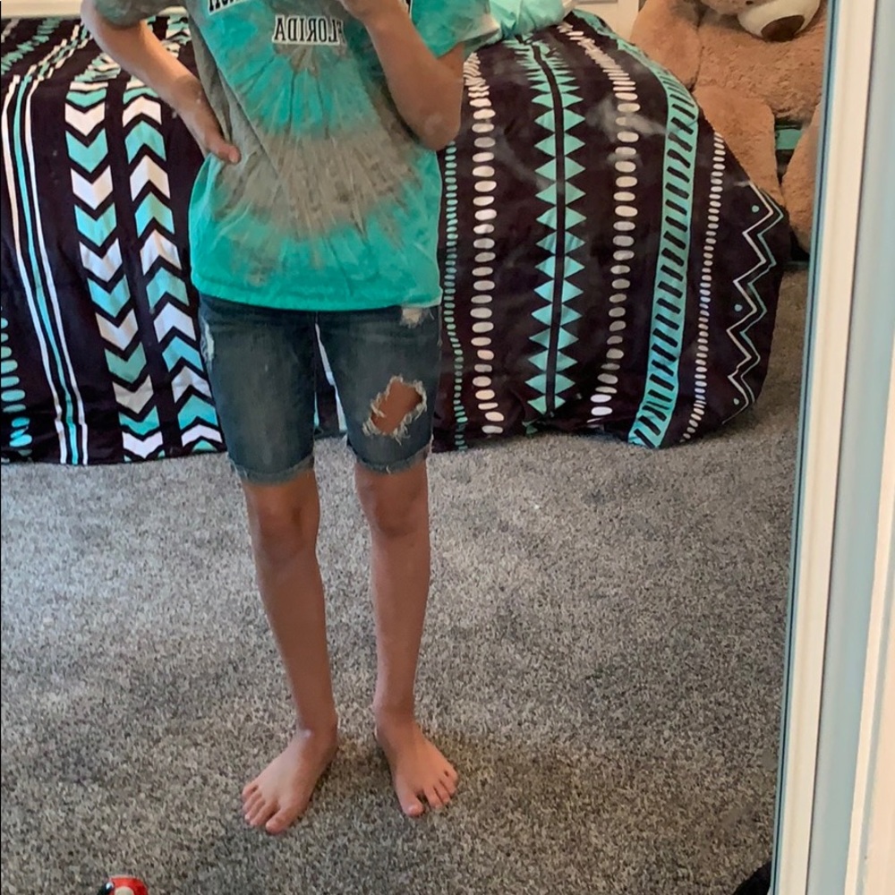 Abercrombie Jean shorts cute stretch